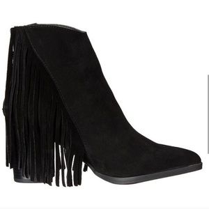 Steve Madden Fringe Booties
